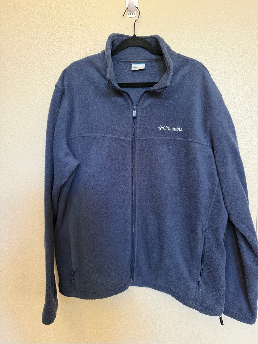 Columbia Men’s Full Fleece Jacket Navy XL